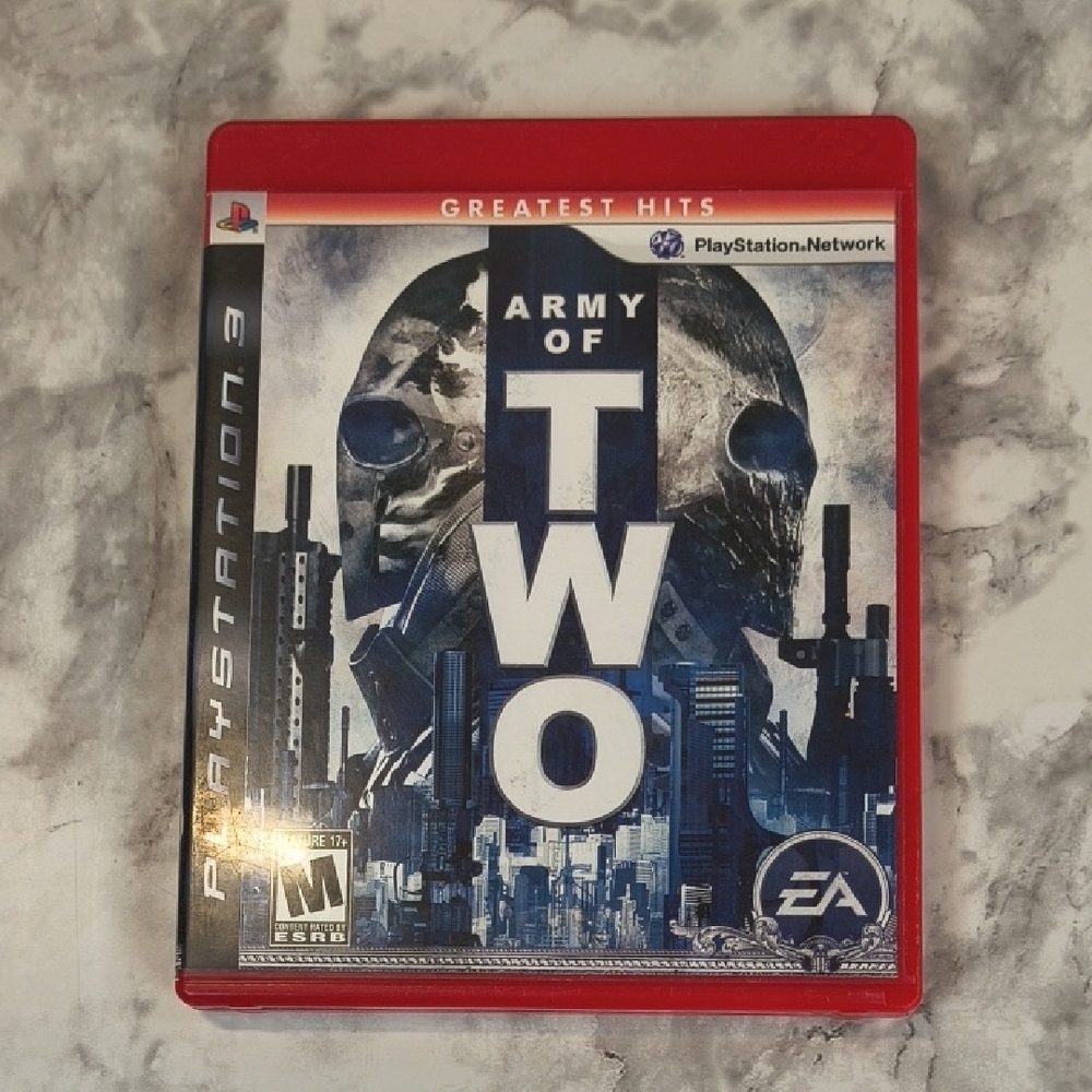 Army of Two for PlayStation 3  Game - Red Case